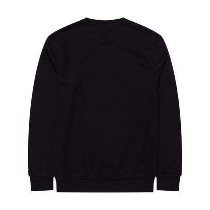 The Male model is wearing New York Yankees MLB Regular Navy Crew Neck Sweater 2