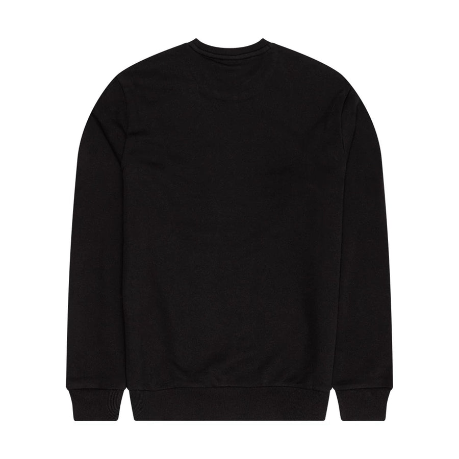 The Male model is wearing Las Vegas Raiders NFL Black Crew Neck Sweater 2