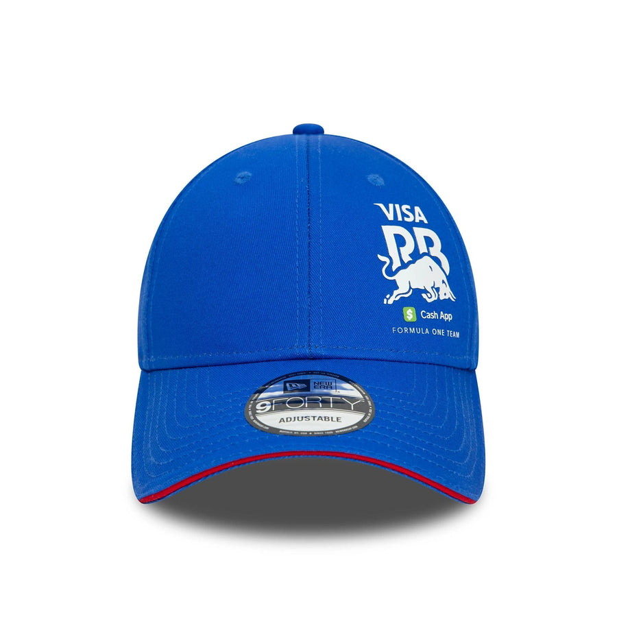 This is a Visa Cash App Racing Bulls Flawless Dark Blue 9FORTY Adjustable Cap 2