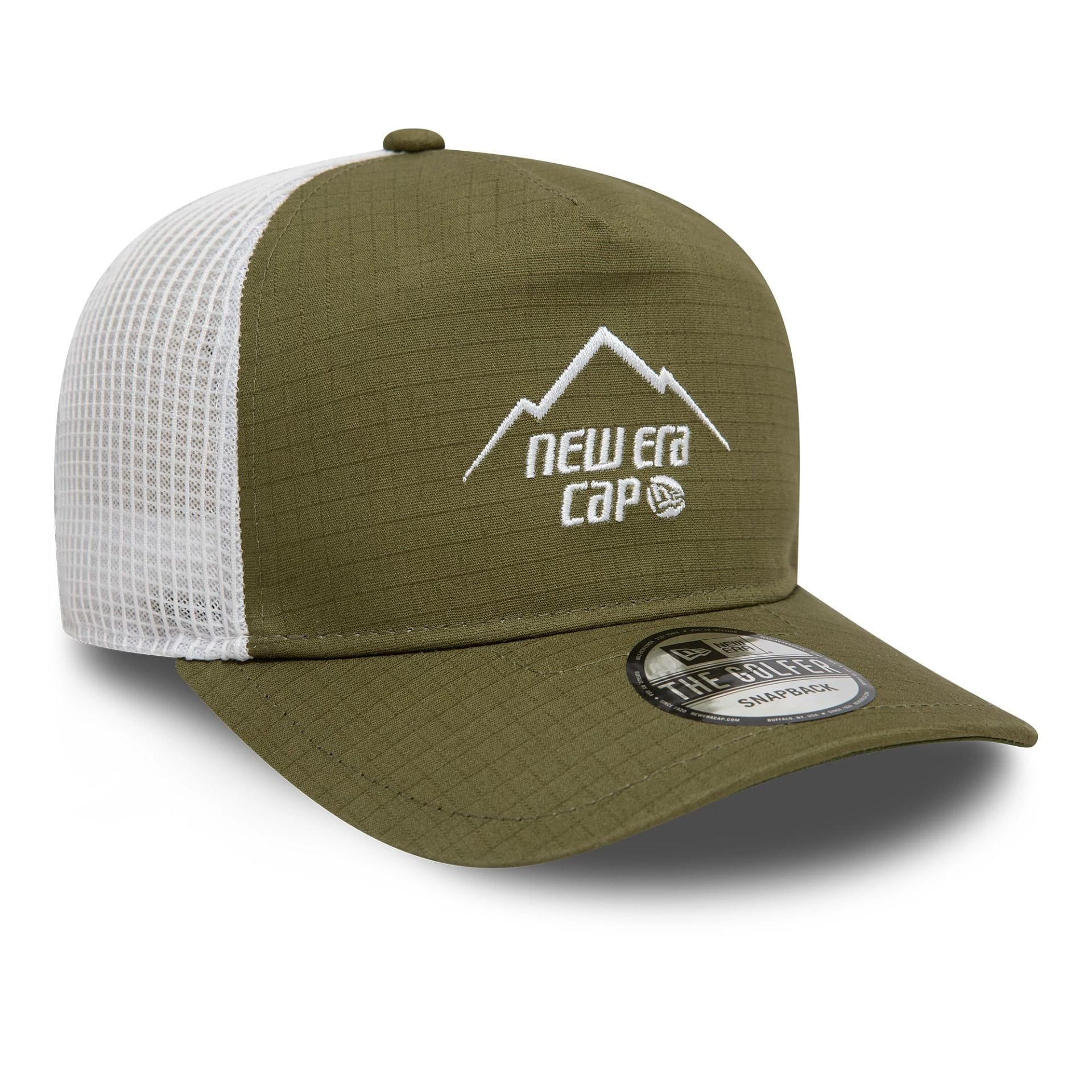 This is a New Era Outdoor Dark Green Golfer Adjustable Cap 3