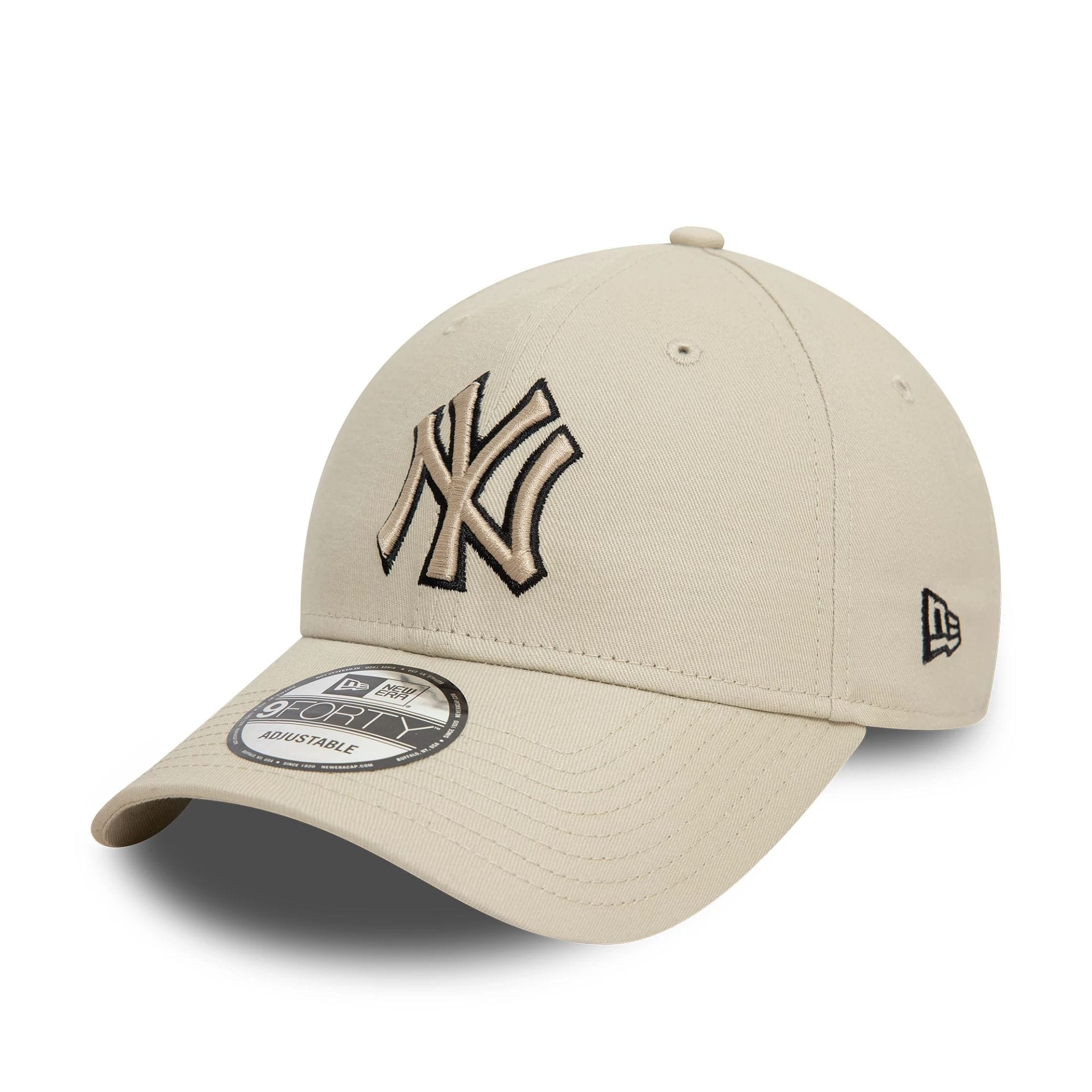 Casquette courbée noire ajustable 9FORTY Essential New York Yankees MLB New Era Casquette courbée noire ajustable 9FORTY Essential New York Yankees MLB New Era