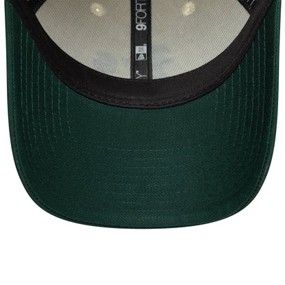 This is a Oakland Athletics Colour Block Cream 9FORTY Adjustable Cap 5