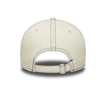 This is a New Era Contrast Stitch Cream 9TWENTY Adjustable Cap 4