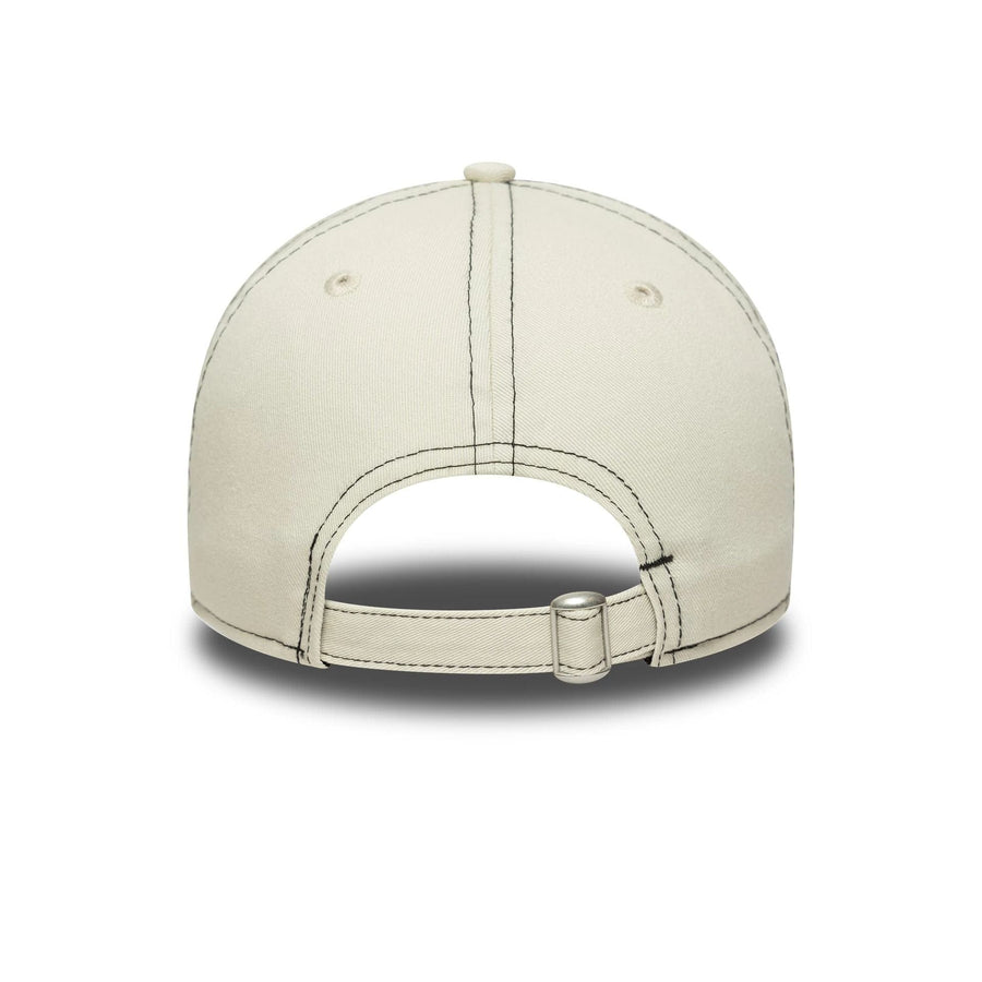 This is a New Era Contrast Stitch Cream 9TWENTY Adjustable Cap 4