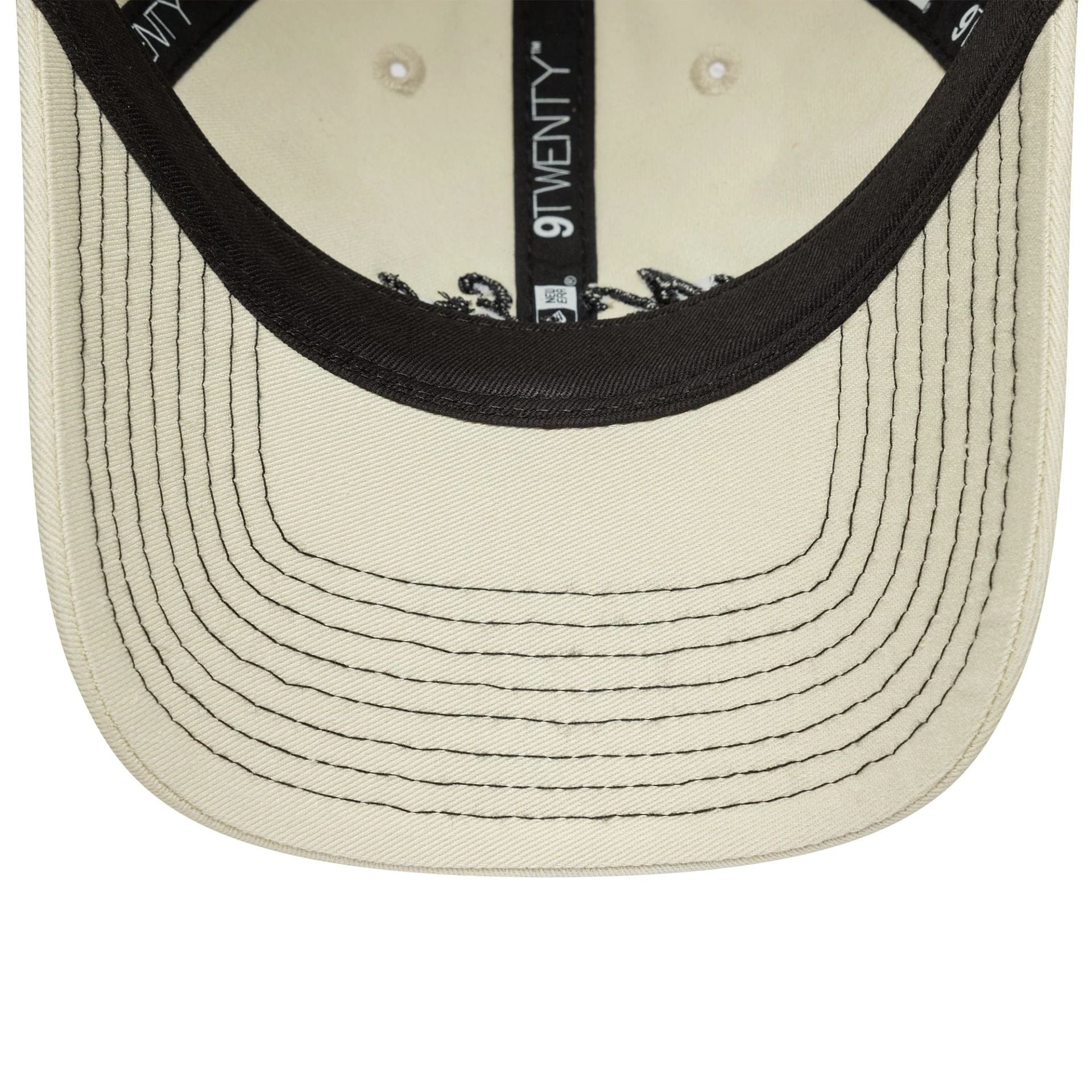 This is a New Era Contrast Stitch Cream 9TWENTY Adjustable Cap 5