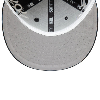 This is a New Era Graphic Black 59FIFTY Fitted Cap 2