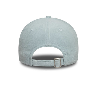 This is a LA Dodgers Womens Towelling Pastel Blue 9TWENTY Adjustable Cap 4