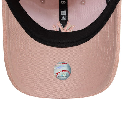 This is a New York Yankees Womens Towelling Pink 9TWENTY Adjustable Cap 5