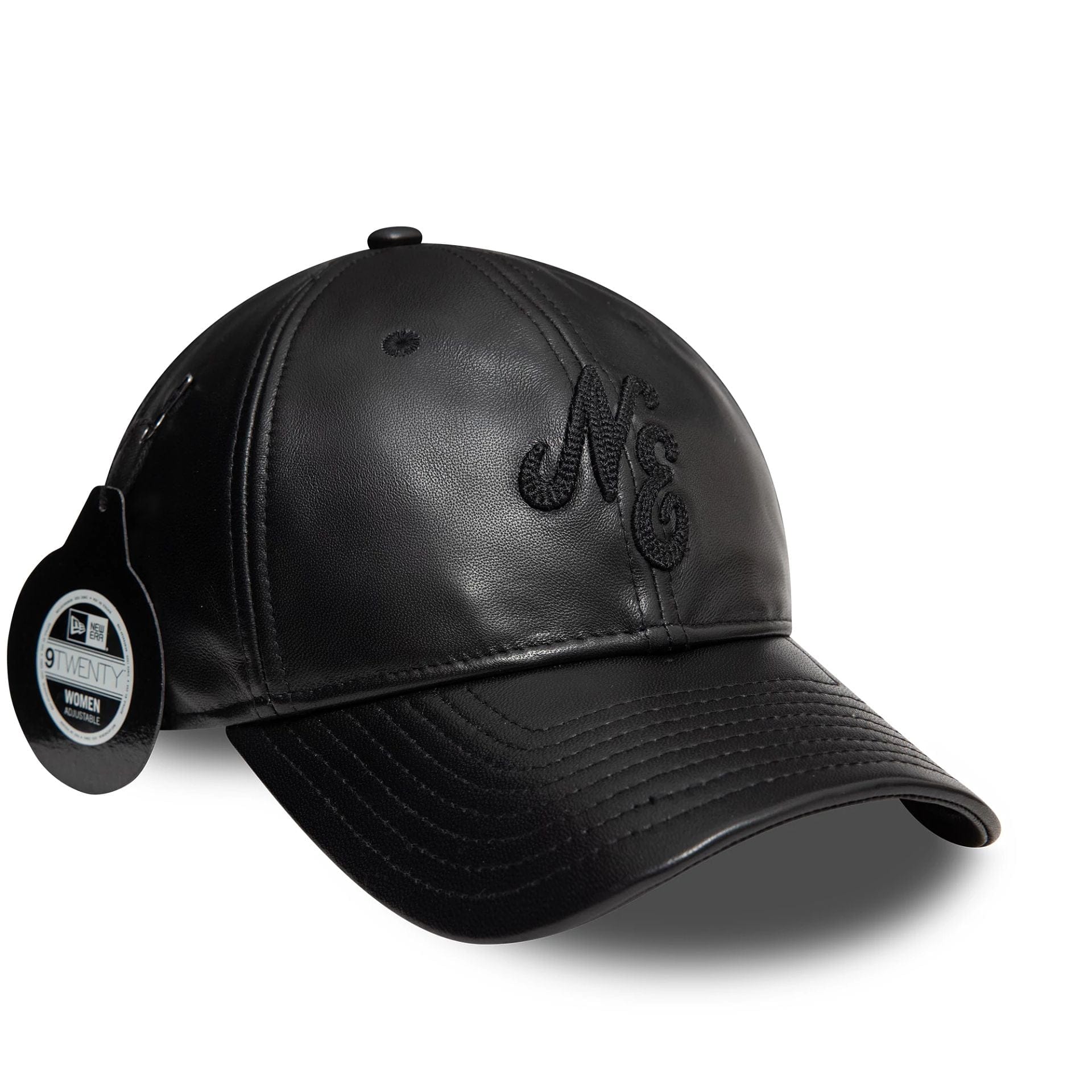 帽子 beeden LEATHER LOGO BASIC CAP black New Era Image Leather 9TWENTY Cap | New Era Cap UK