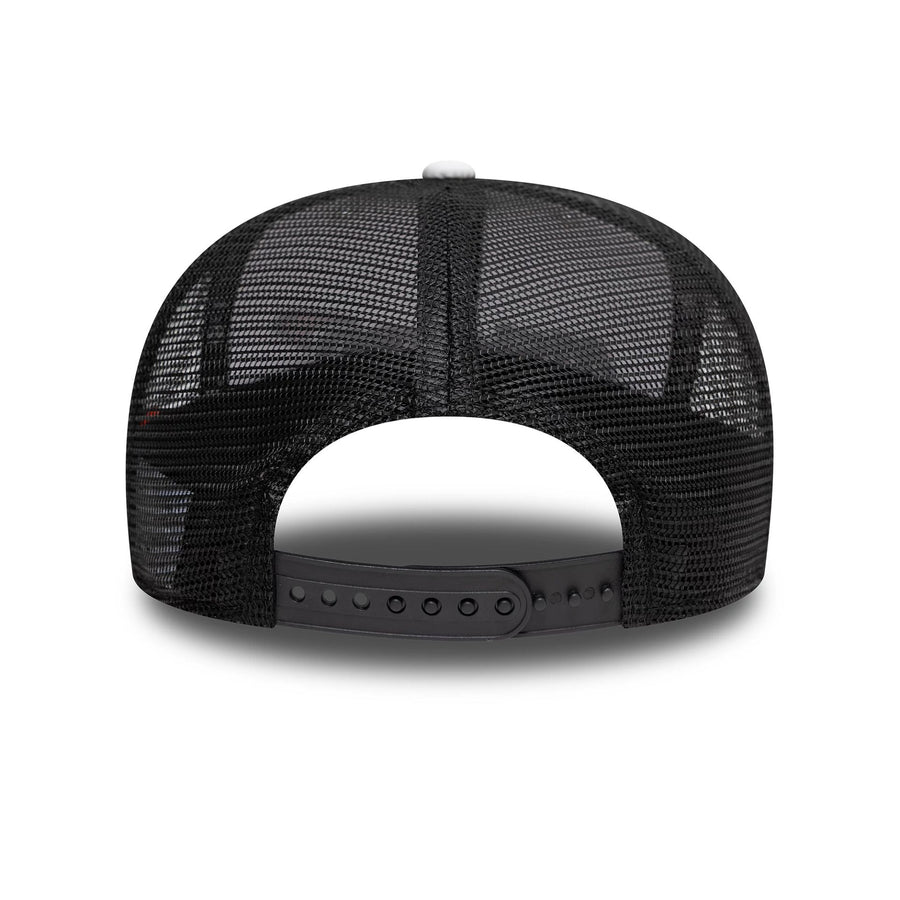 This is a McLaren Racing Checkered Visor White 9FIFTY Original Fit Snapback Adjustable Cap 4