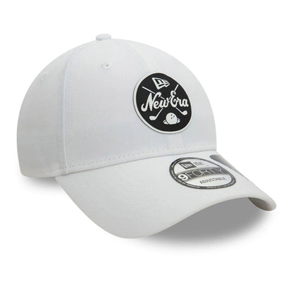 This is a Repreve® New Era Mono White 9FORTY Adjustable Cap 3