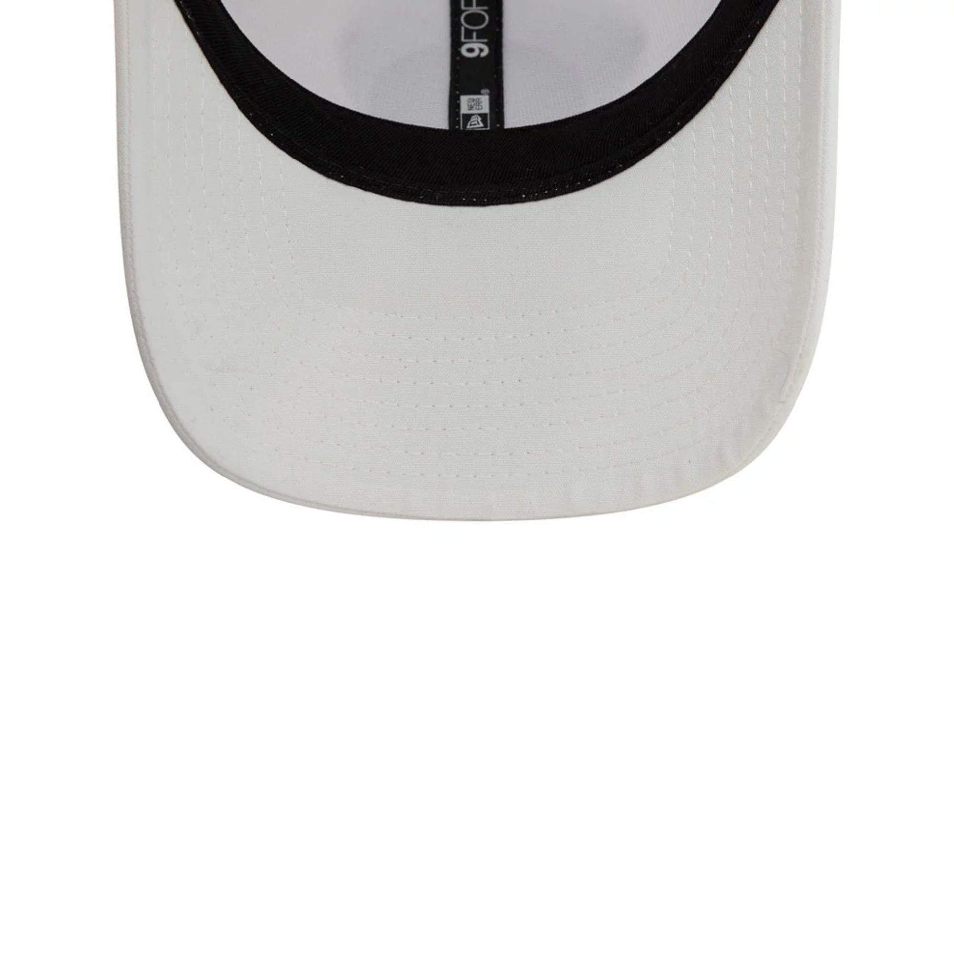 This is a Repreve® New Era Mono White 9FORTY Adjustable Cap 5