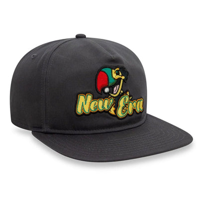 This is a Recycled New Era Toucan Dark Grey Golfer Adjustable Cap 3