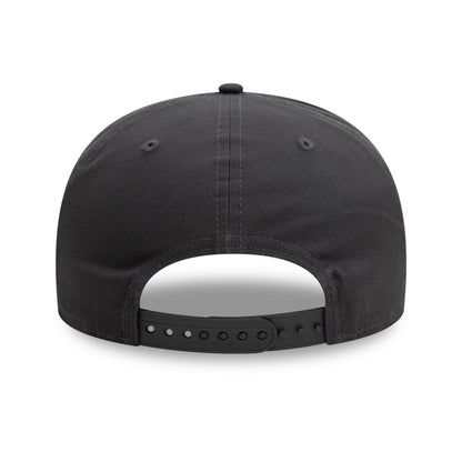 This is a Recycled New Era Toucan Dark Grey Golfer Adjustable Cap 4