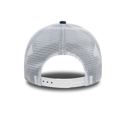 This is a Red Bull Racing Abstract White 9FORTY A-Frame Trucker Adjustable Cap 5