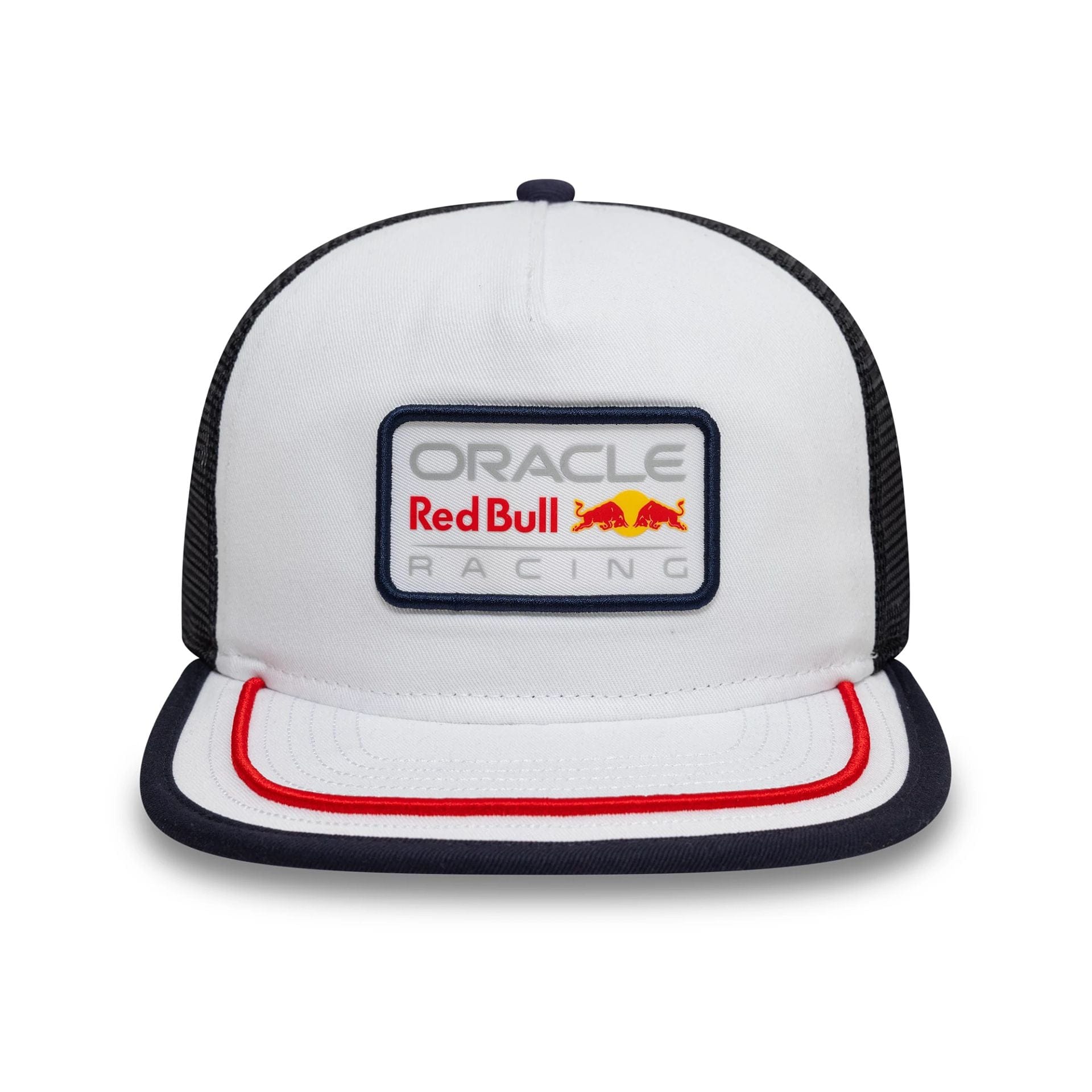 This is a Red Bull Racing Retro White Golfer Adjustable Cap 3