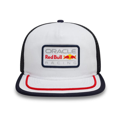 This is a Red Bull Racing Retro White Golfer Adjustable Cap 3