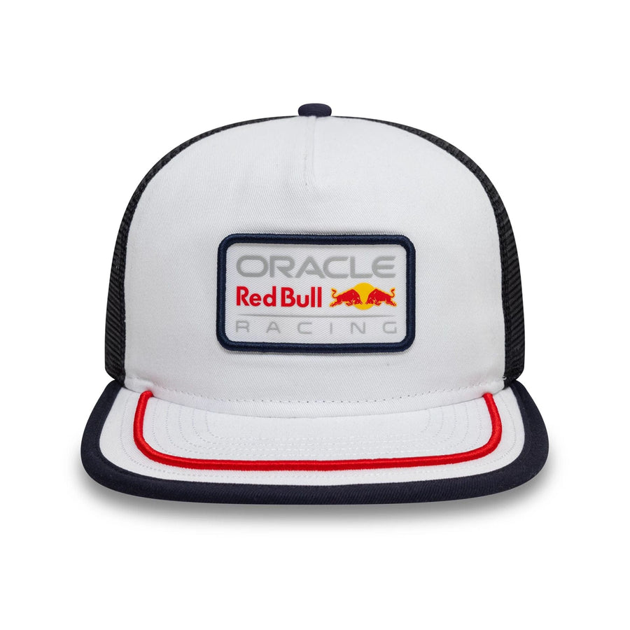 This is a Red Bull Racing Retro White Golfer Adjustable Cap 3