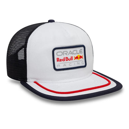 This is a Red Bull Racing Retro White Golfer Adjustable Cap 4