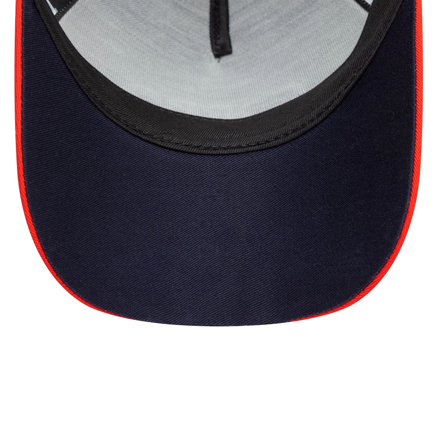 This is a Red Bull Racing Retro Dark Blue 9FORTY A-Frame Trucker Adjustable Cap 5