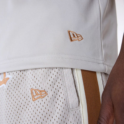 The Male model is wearing St. Louis Cardinals MLB Floral Open White Oversized T-Shirt 6