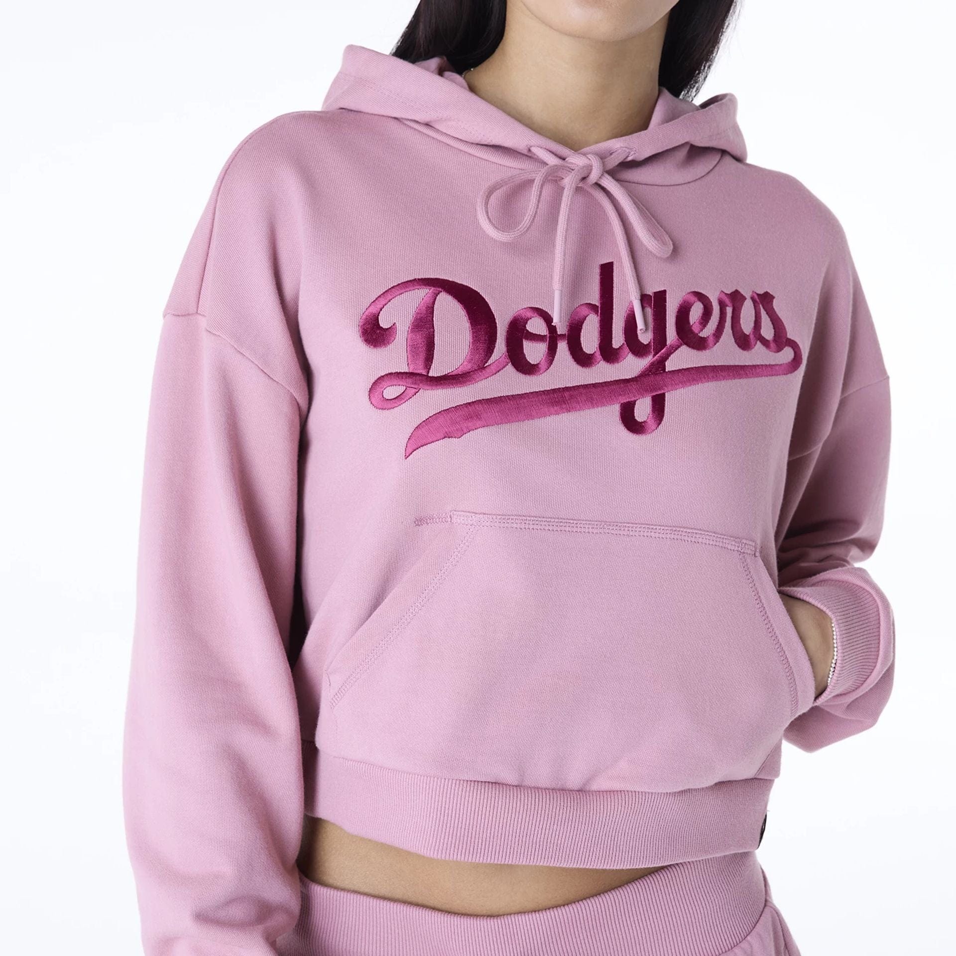 パーカー・フーディ LMC OVAL GLOBE HOODIE dark pink 0LM44FHD151DPK Womens MLB Graphic LA Dodgers Pullover Hoodie | New Era Cap UK