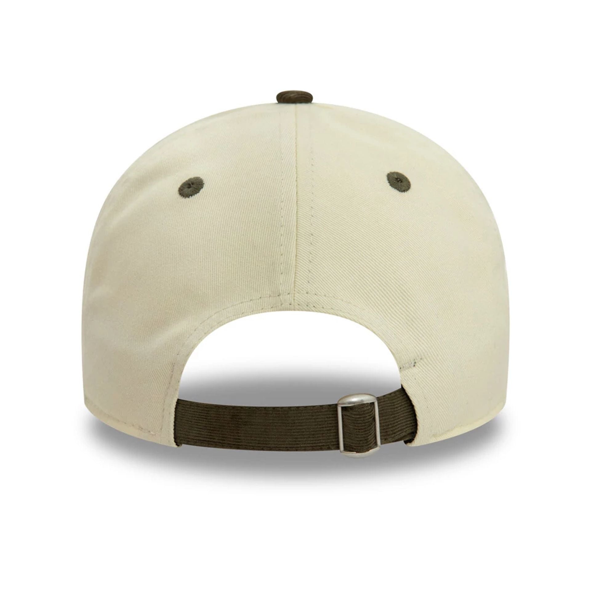 This is a MoneyGram Haas F1 Team Seasonal Cream 9TWENTY Adjustable Cap 4