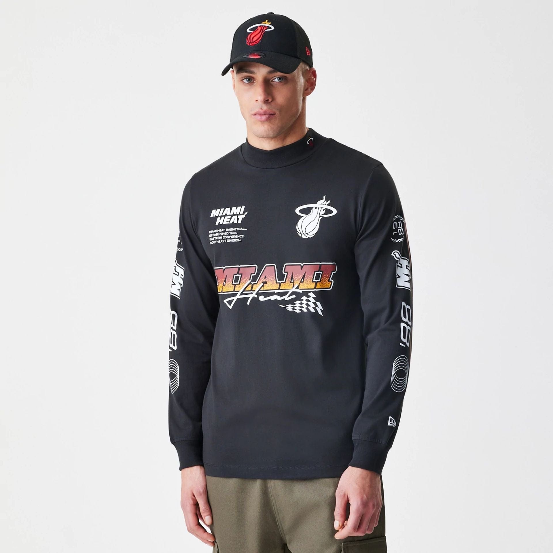 Modern Driver Miami Heat Long Sleeve T-Shirt