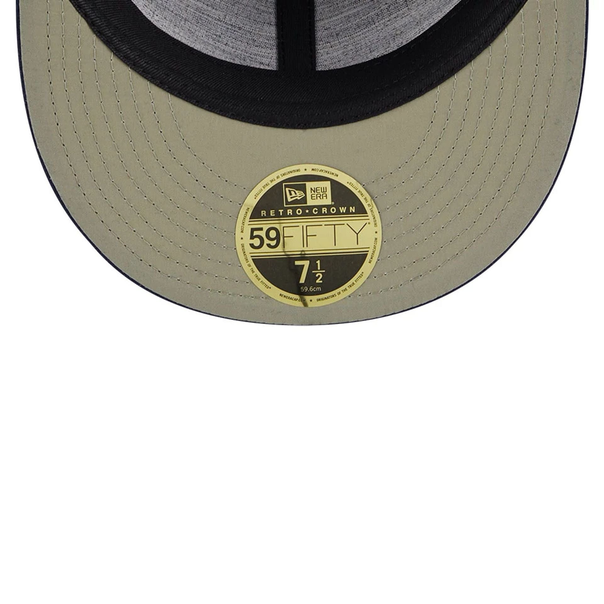 This is a Detroit Tigers MLB Wool Navy Retro Crown 59FIFTY Fitted Cap 2