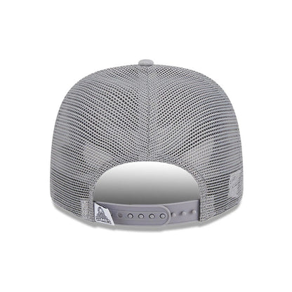 Pictured is this NFL Pro Bowl 2025 NFC Logo 9SEVENTY Trucker Stretch Snap Adjustable cap in grey. 6