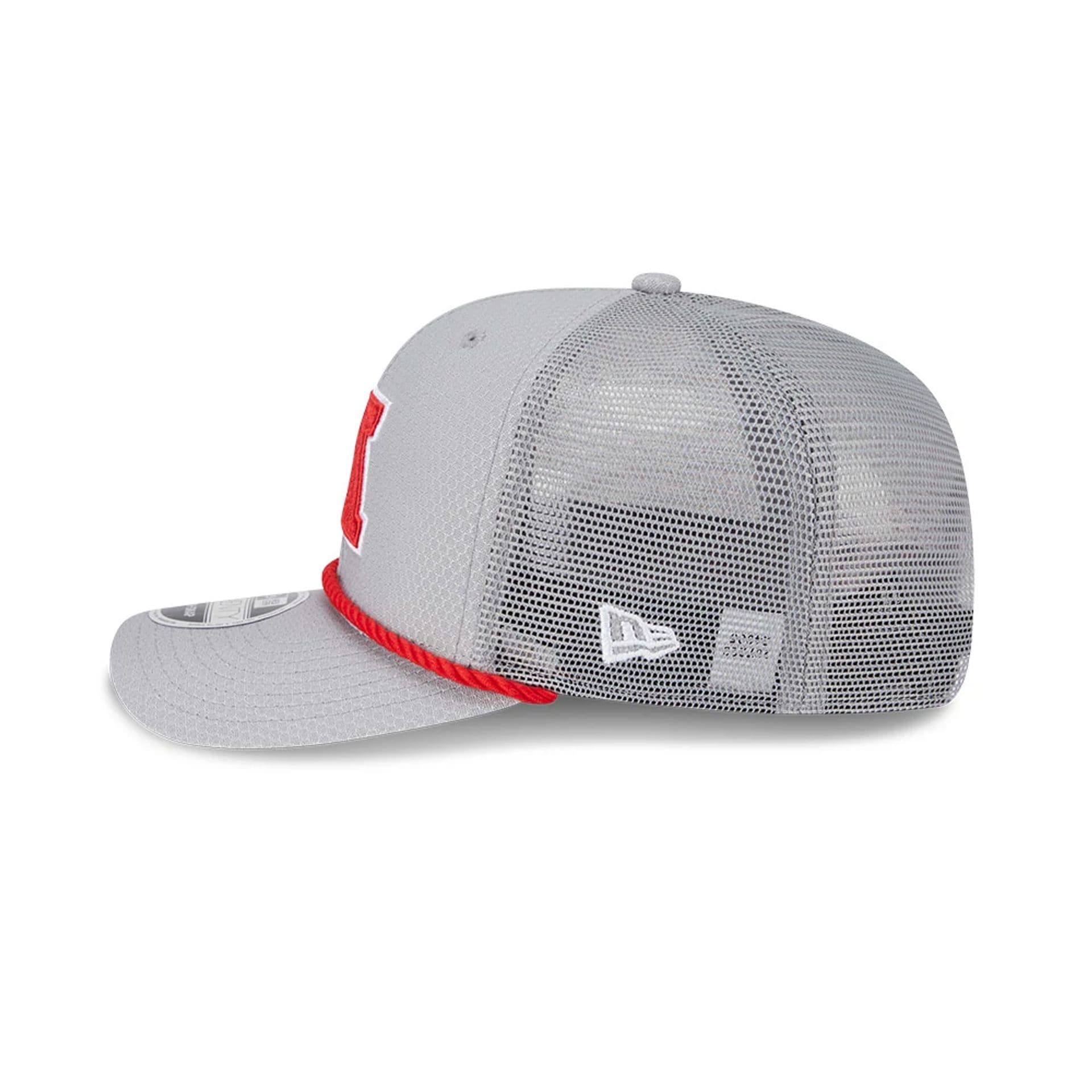 NFL Pro Bowl 2025 AFC Logo Grey 9SEVENTY Trucker Stretch Snap Cap