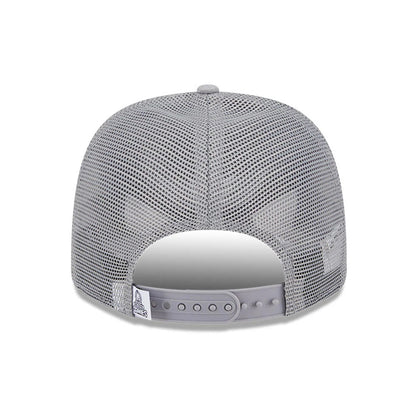 Pictured is this NFL Pro Bowl 2025 AFC Logo 9SEVENTY Trucker Stretch Snap Adjustable cap in grey. 6