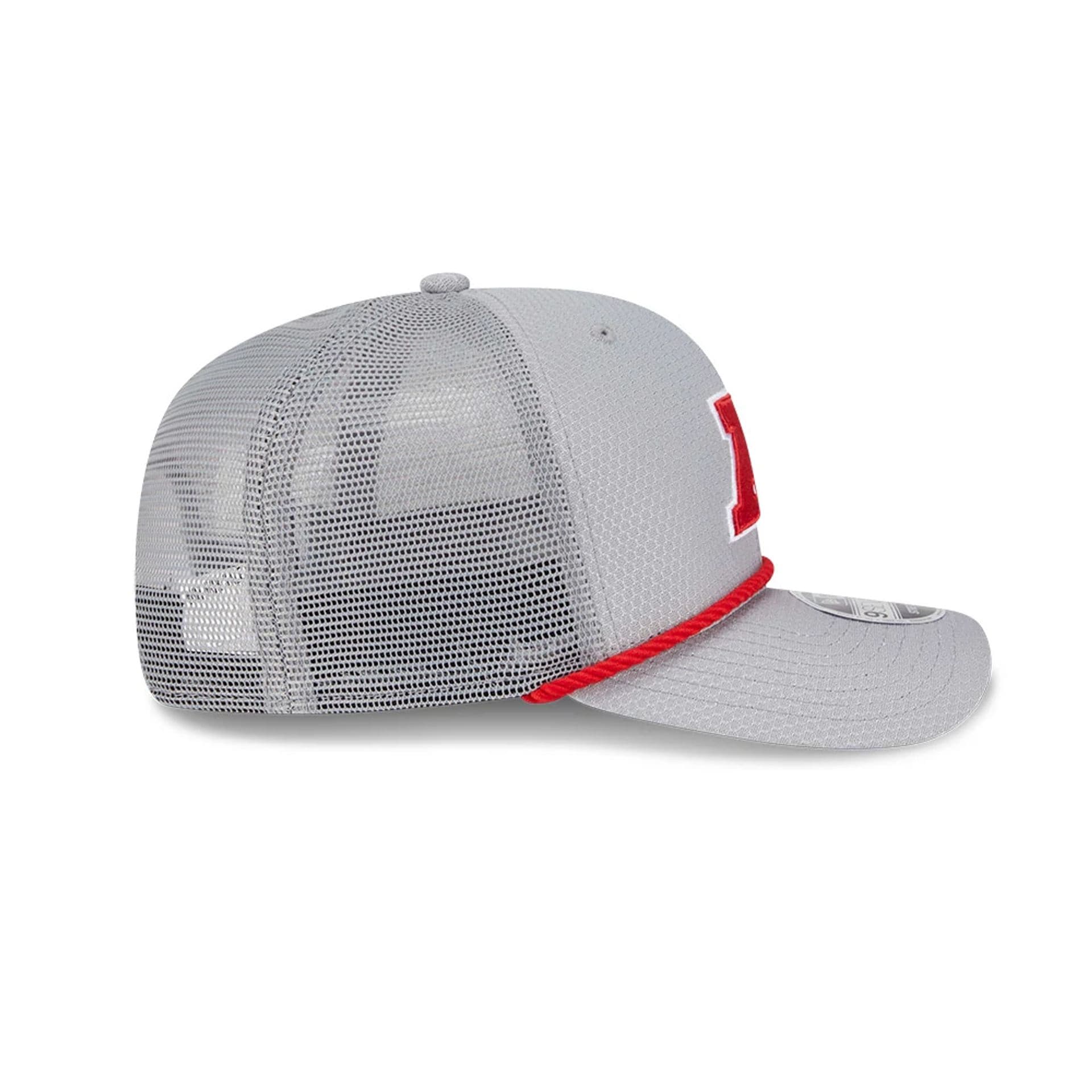 NFL Pro Bowl 2025 AFC Logo Grey 9SEVENTY Trucker Stretch Snap Cap