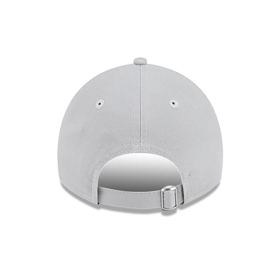 This is a LA Angels Spring Training Fan Pack 2025 Light Grey 9TWENTY Adjustable Cap 6