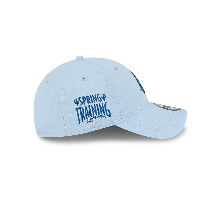 This is a Chicago Cubs Spring Training Fan Pack 2025 Pastel Blue 9TWENTY Adjustable Cap 4