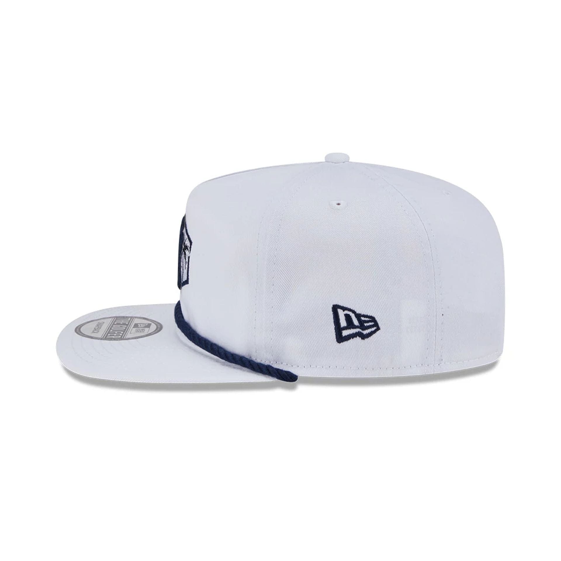 This is a New York Yankees Spring Training Fan Pack 2025 White Golfer Adjustable Cap 6