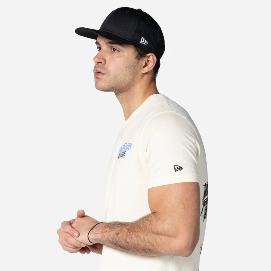 The Male model is wearing Grapefruit League Spring Training 2025 Cream T-Shirt 4