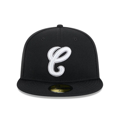 This is a Chicago White Sox Club House Black 59FIFTY Fitted Cap 4