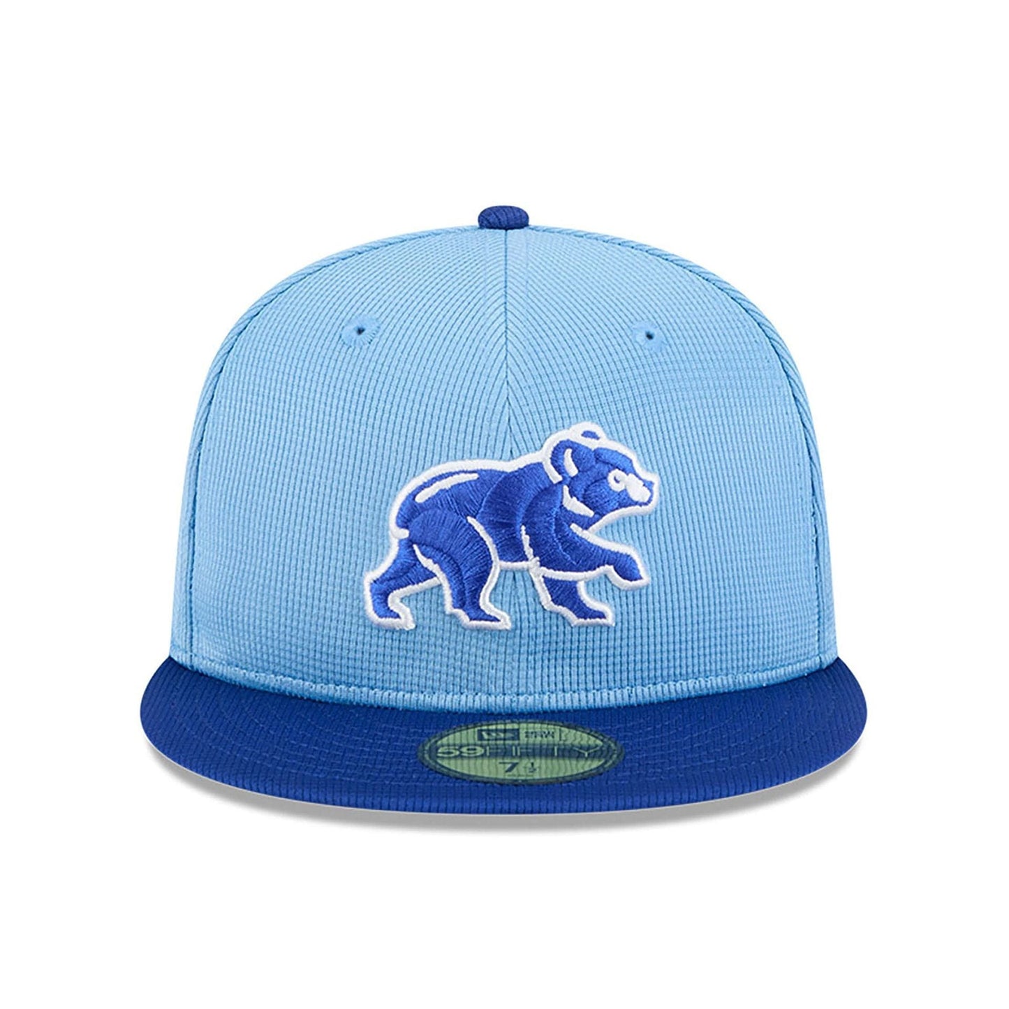 This is a Chicago Cubs Spring Training 2025 Light Blue 59FIFTY Fitted Cap 3