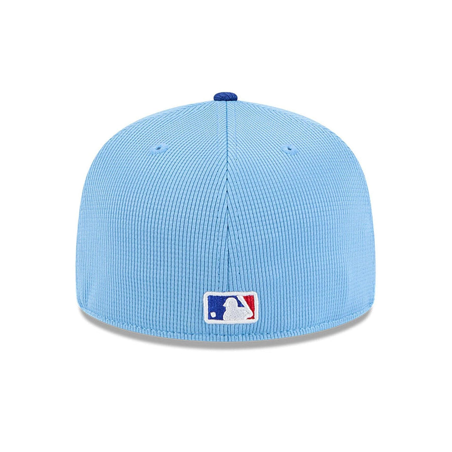 This is a Chicago Cubs Spring Training 2025 Light Blue 59FIFTY Fitted Cap 5