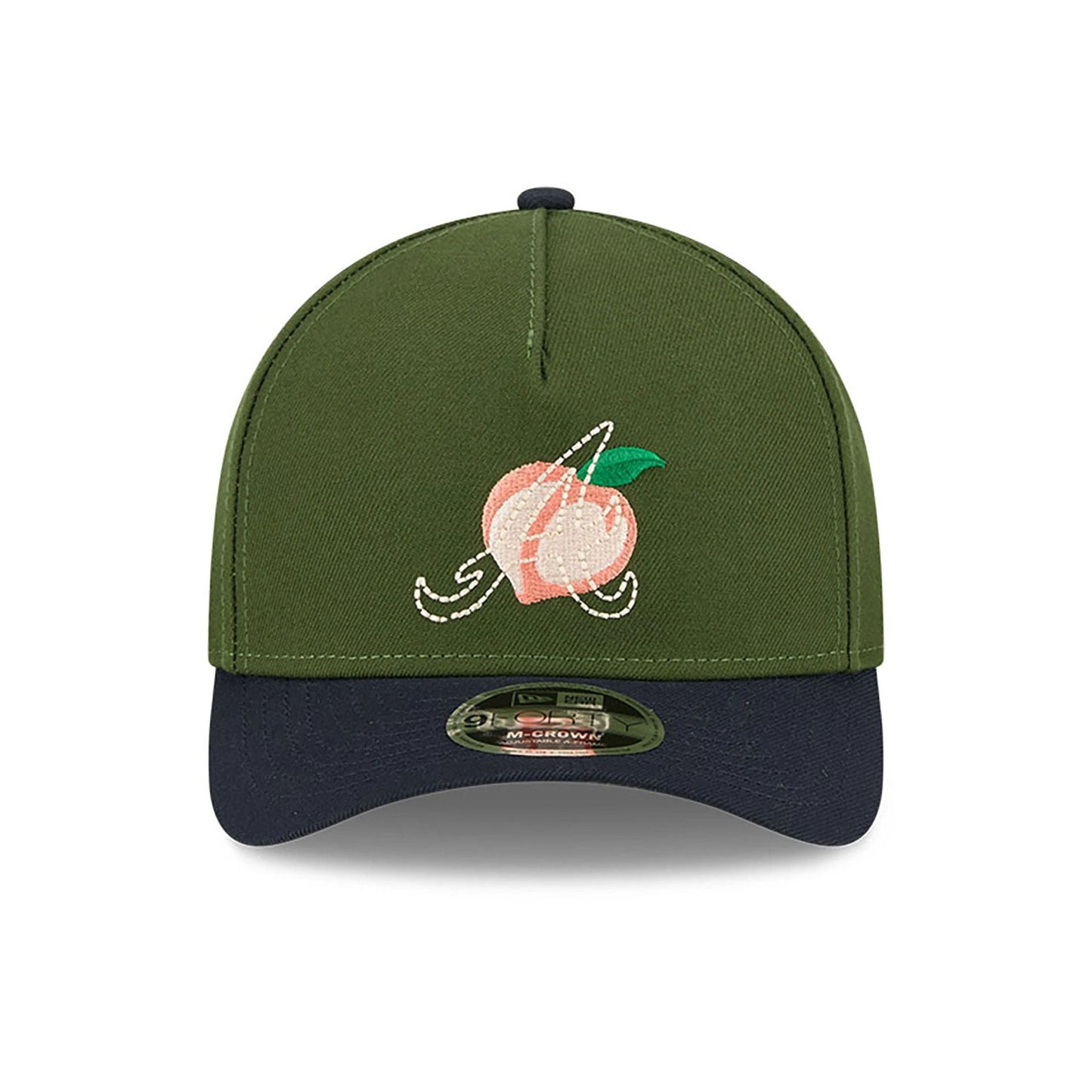 This is a Atlanta Braves City Feature Dark Green 9FORTY M-Crown A-Frame Adjustable Cap 4