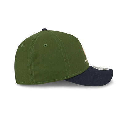 This is a Atlanta Braves City Feature Dark Green 9FORTY M-Crown A-Frame Adjustable Cap 6
