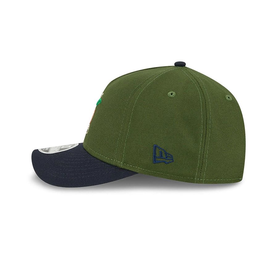 This is a Atlanta Braves City Feature Dark Green 9FORTY M-Crown A-Frame Adjustable Cap 7