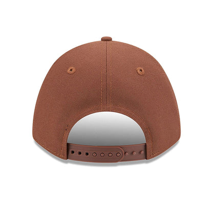 This is a New York Yankees New Era Motorsport Dark Brown 9FORTY M-Crown A-Frame Adjustable Cap 7