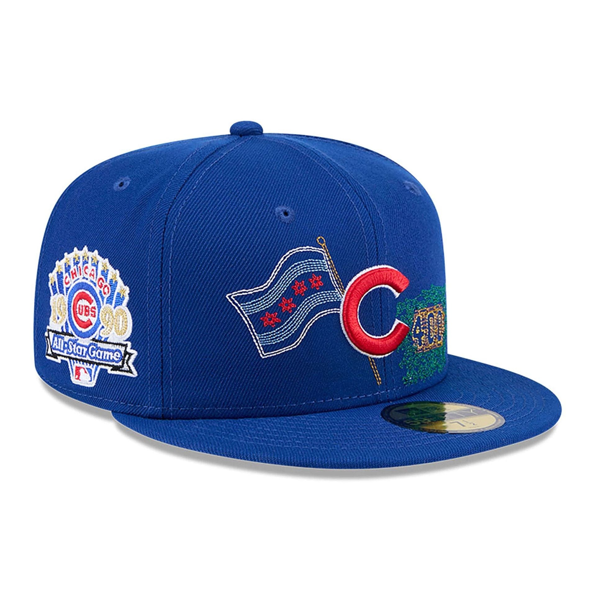 State Stitch Chicago Cubs 59FIFTY Fitted Cap | New Era Cap UK