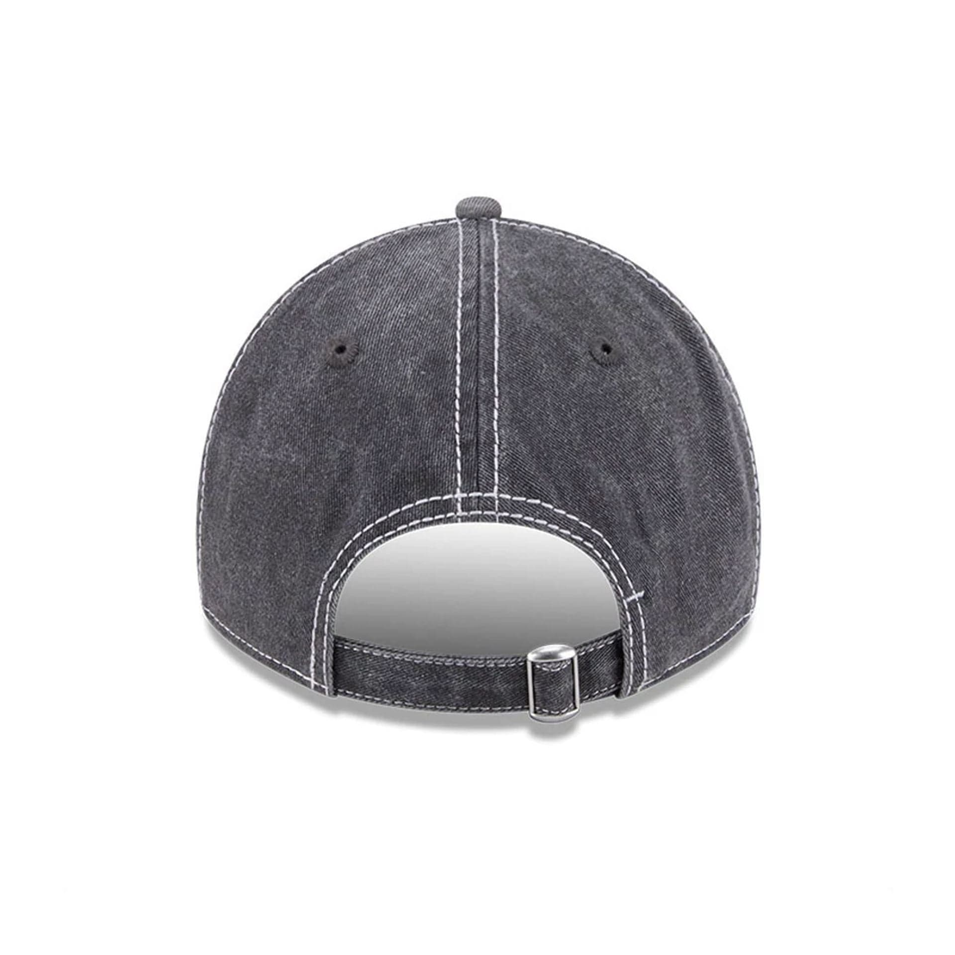 This is a Las Vegas Raiders Washed Contrast Black 9TWENTY Adjustable Cap 7