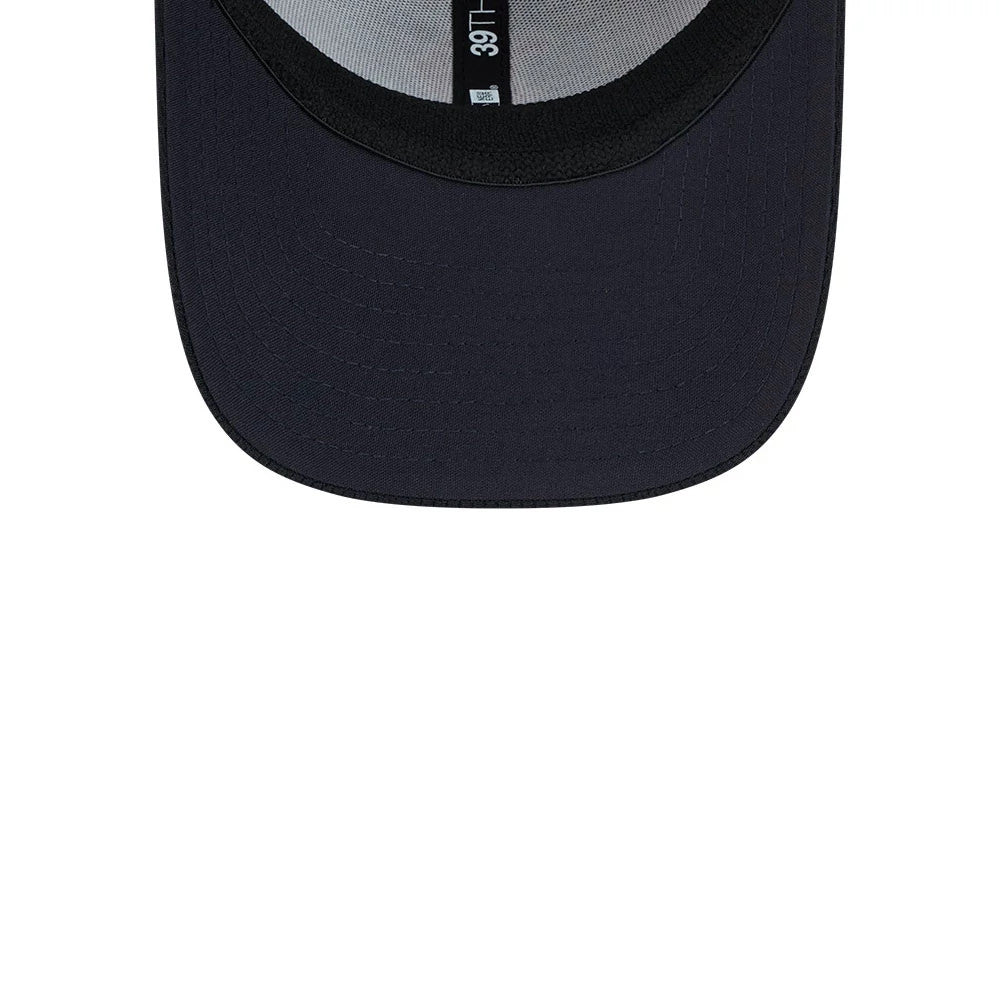 Pictured is this MLB Evergreen Boston Red Sox 39THIRTY Stretch Fit cap in navy. 7