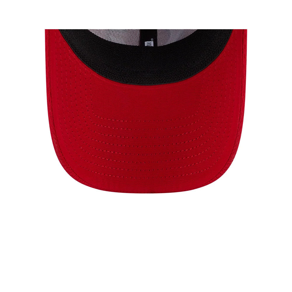 Pictured is this MLB Evergreen Cincinnati Reds 39THIRTY Stretch Fit cap in red. 14