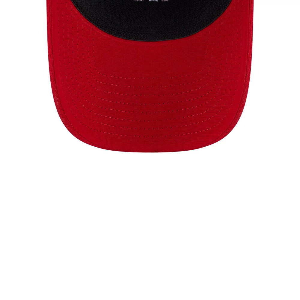 Pictured is this MLB Evergreen Cincinnati Reds 39THIRTY Stretch Fit cap in red. 7