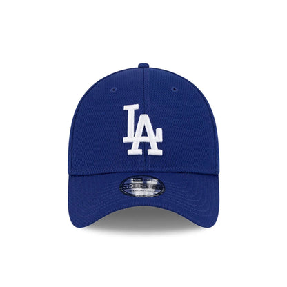 Pictured is this MLB Evergreen LA Dodgers 39THIRTY Stretch Fit cap in dark blue. 2